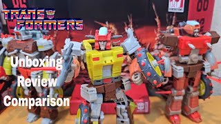 Transformers the Movie Studio 86  Scrapheap Voyager Class Unboxing, Review, Comparison   HD 1080p