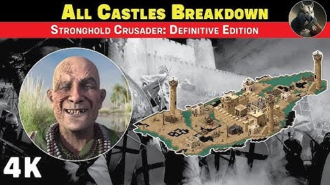 Crocs’s ALL Castles Revealed | Stronghold Crusader Definitive Edition