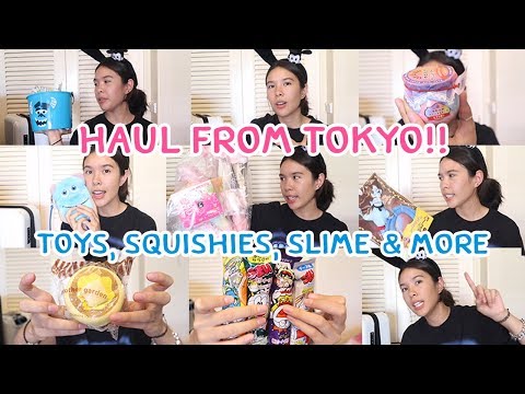 Squishy Slime & Toys Haul From Japan !!