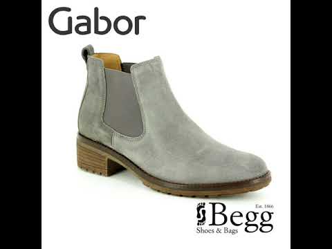 gabor boots taupe