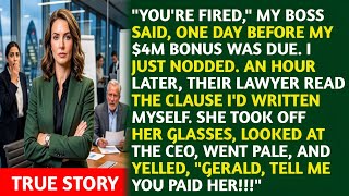Fired One Day Before My $4M Bonus — But I Wrote The Clause That Ruined Them...