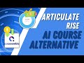 Articulate Rise AI Alternative Coassemble Demo &amp; Tutorial AI Course Generator Make Course with AI