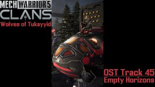 Mechwarrior 5: Clans - Wolves of Tukayyid DLC - OST - Track 45: Empty Horizons