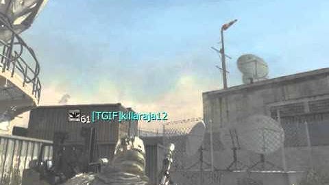Epic final killcam throwing knife cross map