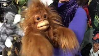 Folkmanis Baby Orangutan Hand Puppet 