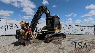 61054 - 2014 Caterpillar 501HD Tracked Processor Harvester will be sold at auction!
