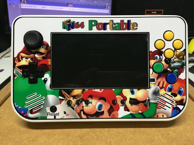 Nintendo 64 recreated in modder's tiny 3D printed portable console