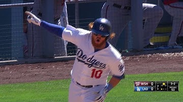 WSH@LAD: Turner breaks tie with two-run homer