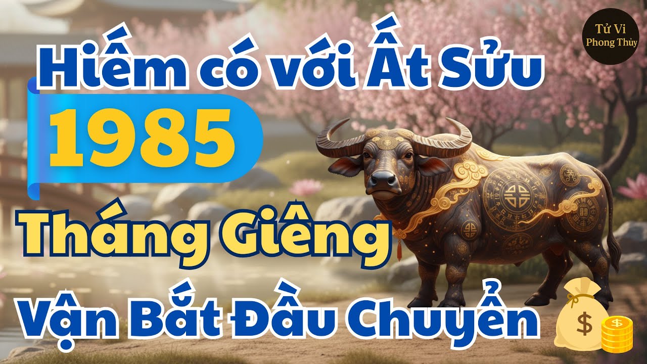 🐂 Ất Sửu 1985: Hiếm Có – Vận Chuyển Ngay Tháng Giêng Năm Bính Ngọ 2026 #AtSuu1985 #TuVi2026 #tuvi