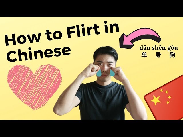 Chinese Lesson| How to FLIRT in Chinese | Pinyin Inside (Beginner)