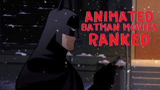 All Animated Batman Movies Ranked (including The Long Halloween) - YouTube