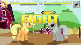 An Mugen Request Applejack Vs Zalgojack
