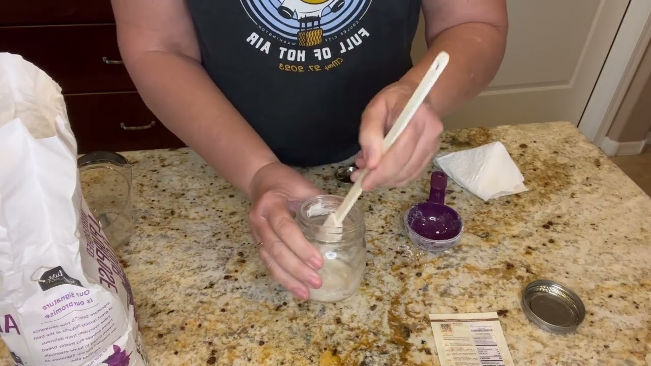 Sourdough starter has never been easier!