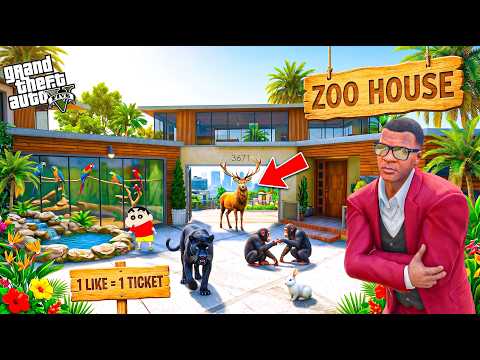 Franklin Change House To ZOO in GTA 5