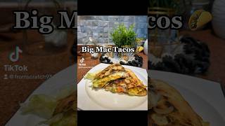 طريقة عمل بيج ماك تاكوز مع صوص البيج ماك خطيييرة اوي و سهلة how to make big mac tacos?#bigmac