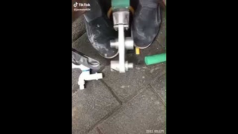 how to taro plastic pipe threaded. | Youtube video