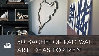 50 Bachelor Pad Wall Art Ideas For Men Youtube