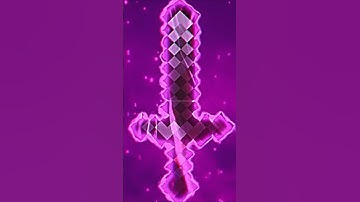 Minecraft Netherite Sword 🔥