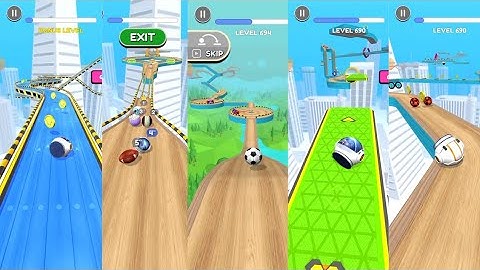 Going Ball Gameplay | Bonus Level 692 | | Level 690,691,693,694 | | Race Level | @GamerzWay99