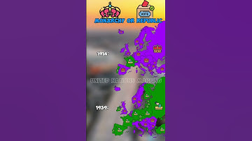 Monarchy or republic #geography #mapper #europe #map #history #mapping #ww1 #ww2