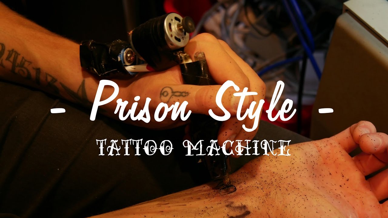 Blue Krink handmade prison tattoo machine  kaputhandmade