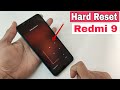 Redmi 9 Hard Reset OR Unlock Pattern