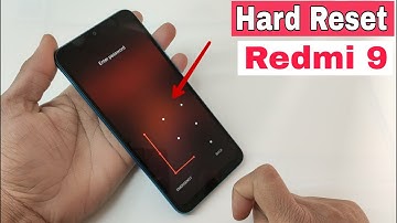 Redmi 9 Hard Reset OR Unlock Pattern