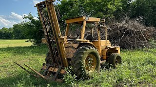 Will it start after 7-10 years? Brouwer forklift 3 cylinder ford diesel