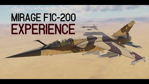 Mirage F1C-200 Experience