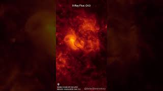 The Sun Just Erupted a C5.6 Solar Flare! #Sun #Solarflare #Space