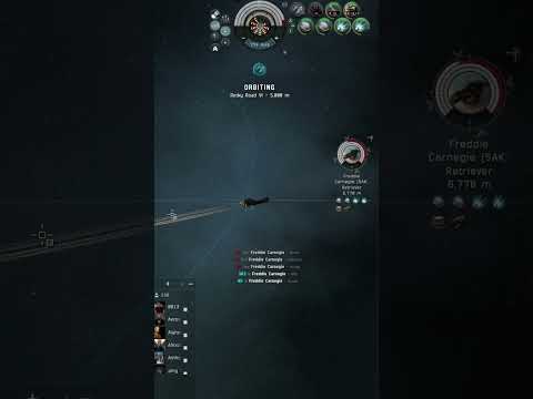 EVE Online - A Planet is NOT a Safe Spot #eveonline #gaming #pvp