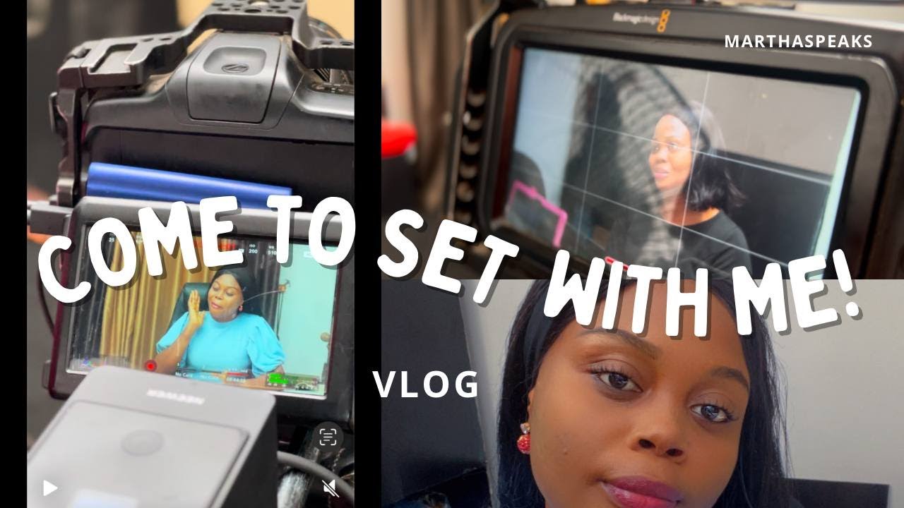 VLOG: COME ON SET WITH ME || A DAY IN MY LIFE || MARTHASPEAKS