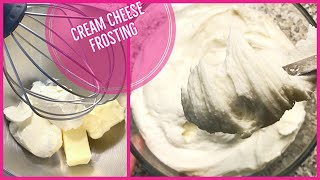 Cream Cheese Frosting Recipe | Just 4 ingredients!