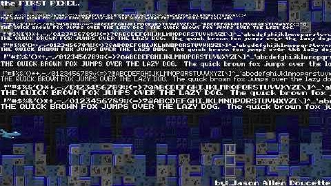 The First Pixel: Devlog #7 - 3x3 & 4x4 Pixel Fonts