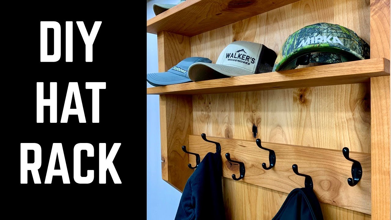 How To Build A Hat Rack Coat Rack YouTube