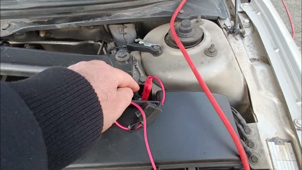 How to jump start or charge a Volvo works with many models YouTube