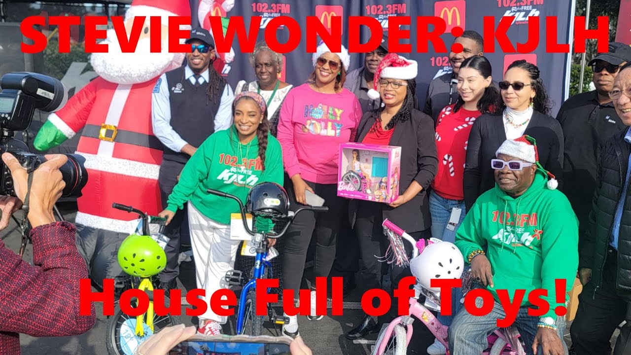 Stevie wonder s kjlh radio station toy collecting house full of toys