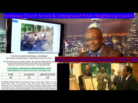 African Decolonization Act, Federal Republic of Ambazonian Independence, France Enslavement of Afric