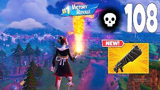 108 Elimination Squads Zero Build Gameplay Wins (NEW Fortnite Chapter 7 Season 4 PC)