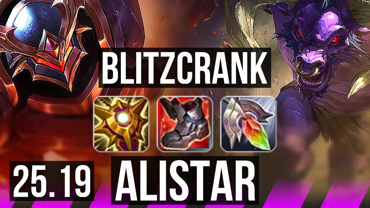 BLITZCRANK & Smolder vs ALISTAR & Jinx (SUP) | Comeback | KR Diamond | 25.19