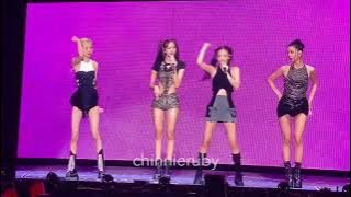 Jennie teaching BLACKPINK how to dance Ting Ting Tang Tang during Born Pink Hanoi concert Day 1
