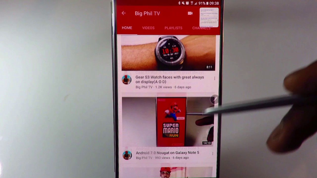 Galaxy note 7 S pen features on note 5.