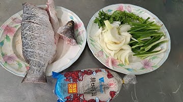 Cá chẽm chưng tương //BA HÍ TV