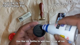 Flash Stamp Ink Refill Process | Save Money & Extend Stamp Life