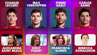 Formula 1 Drivers Their Girlfriends Wives
