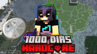 SOBREVIVI 1.000 DIAS NO MINECRAFT HARDCORE  O FILME COMPLETO