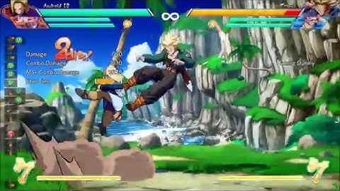 Android 18 / Android 21 / Hit Mid-screen Combo