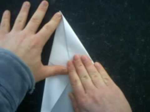 How to make the Bulldog Dart paper aeroplane