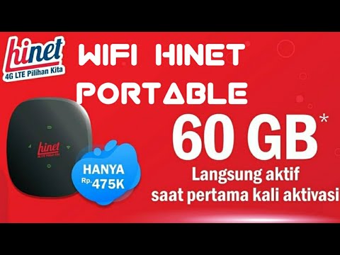 WIFI HINET PORTABLE (TANPA KABEL) YANG BISA DIBAWAK-BAWAK