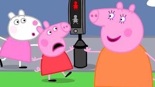 Stop At The Red Light!  | Peppa Pig Tales Full Episodes